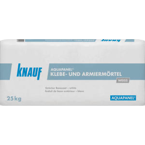 Knauf Aquapanel Klebe- und Armiermörtel weiß, 25 kg Sack Knauf Aquapanel Klebe- und Armiermörtel weiß, 25 kg Sack
