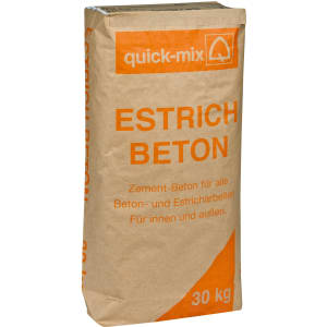 quick-mix EBO 30 Estrich/Beton, 30 kg Sack quick-mix EBO 30 Estrich/Beton, 30 kg Sack