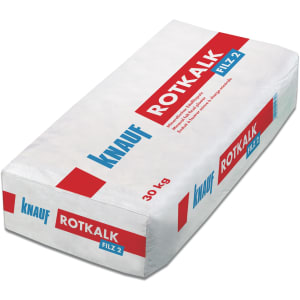 Knauf Rotkalk Filz 2 weiß 30 kg Knauf Rotkalk Filz 2 weiß 30 kg