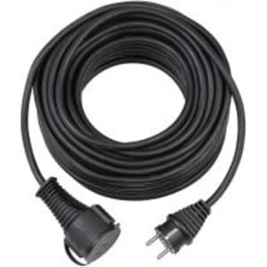 brennenstuhl Qualitäts-Gummi-Verlängerungskabel IP44 10m schwarz brennenstuhl Qualitäts-Gummi-Verlängerungskabel IP44 10m schwarz