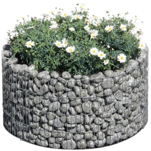 bellissa Gabionen-Hochbeet Basic rund inklusive Trennfolie bellissa Gabionen-Hochbeet Basic rund inklusive Trennfolie