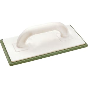 Kunststoff–Reibebrett 280 x 140 mm, 8 mm Moosgummibelag Kunststoff–Reibebrett 280 x 140 mm, 8 mm Moosgummibelag