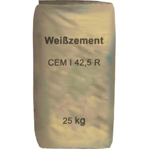 Zement – Weißzement CEM I 42,5 R Zement – Weißzement CEM I 42,5 R