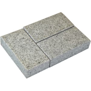 casafino Granit-Klinker hellgrau 20 x 10 x 5 cm, 1m² casafino Granit-Klinker hellgrau 20 x 10 x 5 cm, 1m²