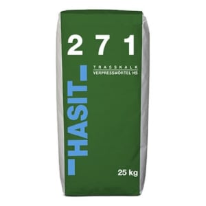 Hasit 271 Trasskalk-Verpressmörtel HS 0-0,3mm 25kg Hasit 271 Trasskalk-Verpressmörtel HS 0-0,3mm 25kg