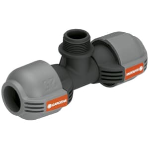 Gardena T–Stück 25 mm X 3/4" AG Sprinklersystem Gardena T–Stück 25 mm X 3/4" AG Sprinklersystem