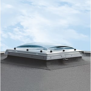 Velux Flachdach-Fenster Ober-Element ISD Kuppel Velux Flachdach-Fenster Ober-Element ISD Kuppel