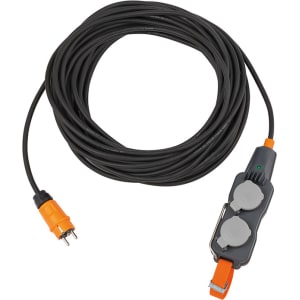 professionalLine Powerblock mit Verlängerungsleitung IP54 4-fach 15 m schwarz H07RN-F 3G1,5 professionalLine Powerblock mit Verlängerungsleitung IP54 4-fach 15 m schwarz H07RN-F 3G1,5
