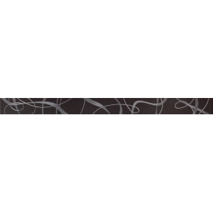 Cedam Fliesen Design Bordüre schwarz 45 x 600 mm Cedam Fliesen Design Bordüre schwarz 45 x 600 mm