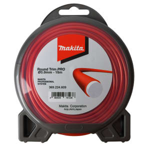Makita Mähfaden Round Trim Pro rund 3,0mmx15m Makita Mähfaden Round Trim Pro rund 3,0mmx15m