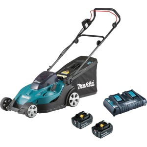Makita Akku Rasenmäher 2x18V DLM431PT2 Makita Akku Rasenmäher 2x18V DLM431PT2