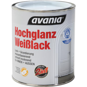 Avania Weißlack hochglanz/seidenmatt Avania Weißlack hochglanz/seidenmatt