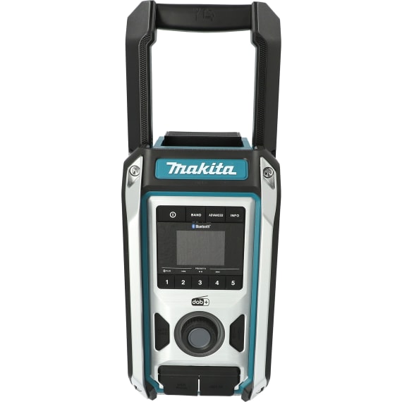 Makita DMR115 Baustellen Radio DAB, DAB+, Bluetooth mit Netzteil