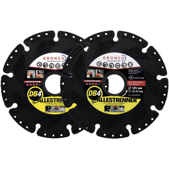 Dronco Diamant Trennscheibe Db 4 Allestrenner Superior Fur Kunststoffe Metalle Holz Stein Beton C 3 Gunstig Online Kaufen Baywa Shop
