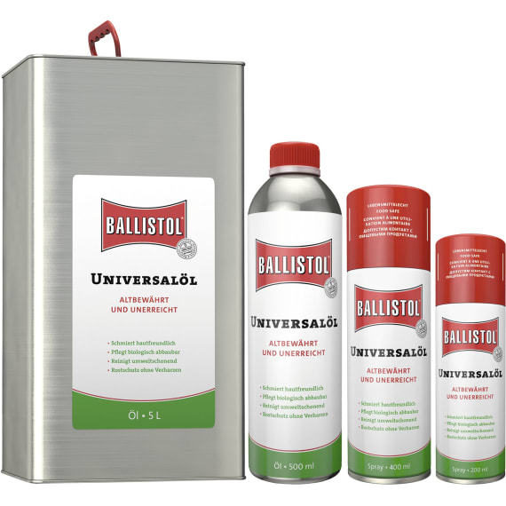 Ballistol-Universalöl 500ml Dose 5-sprachig Lieferant:E/D/E