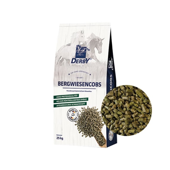 derby bergwiesencobs naturbelassener eiweiss und staubarmer heuersatz fur pferde zum einweichen 25 kg sack gunstig online kaufen baywa shop