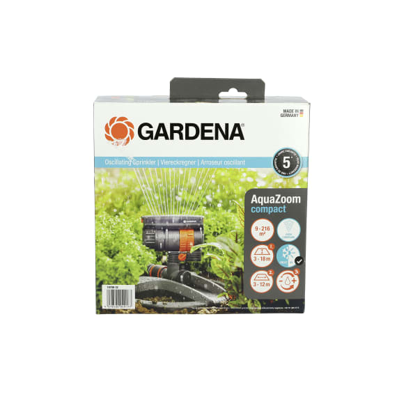 Gardena Viereckregner Aquazoom Compact Rasensprenger Sprinkler Gunstig Online Kaufen Baywa Shop