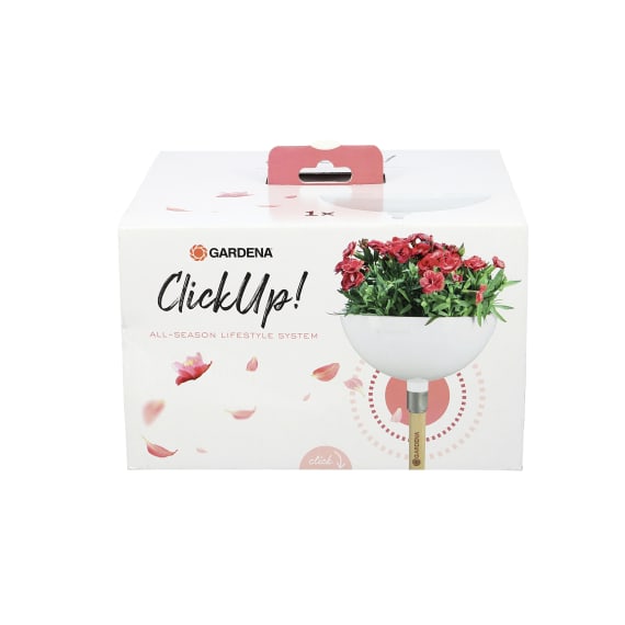 GARDENA ClickUp! online günstig Pflanzschale Stiel | ohne Blumenschale Shop BayWa weiß kaufen 11320-20