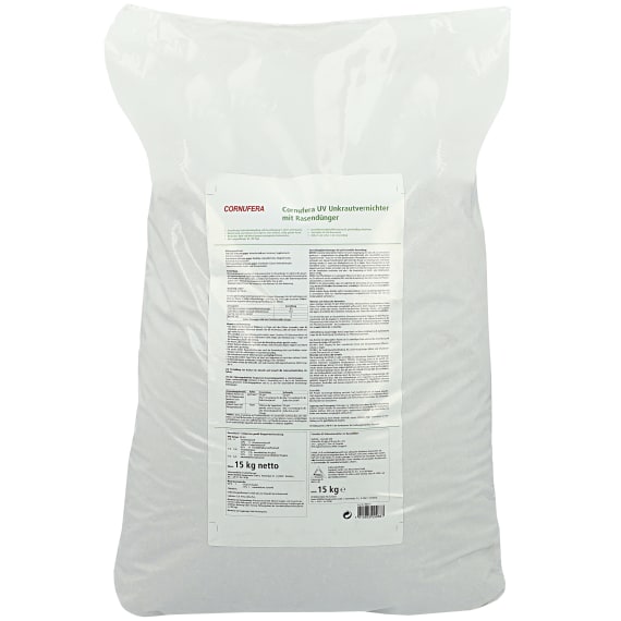 Cornufera UV Unkrautvernichter NPK 22+5+5 mit Rasendnger 15 kg Sack 750  m gnstig online kaufen | BayWa Shop