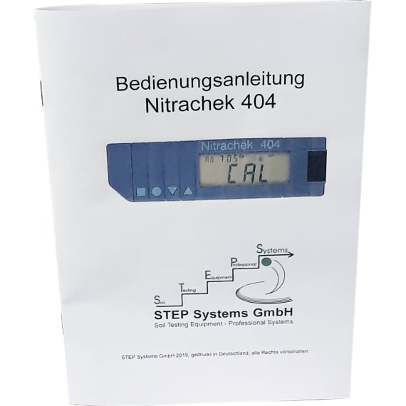 Step Systems Handbuch für Nitrat Messgerät Nitracheck günstig online  kaufen