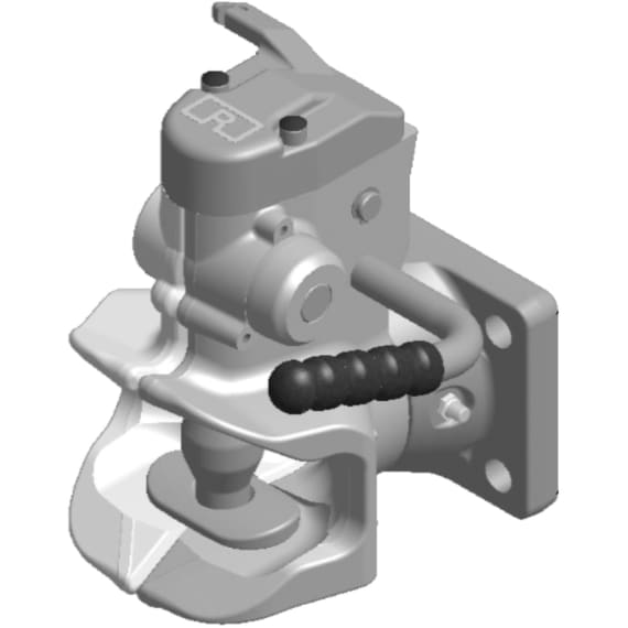 Rockinger Zugmaul RO810B, mechanisch mit Flansch, für Traktor