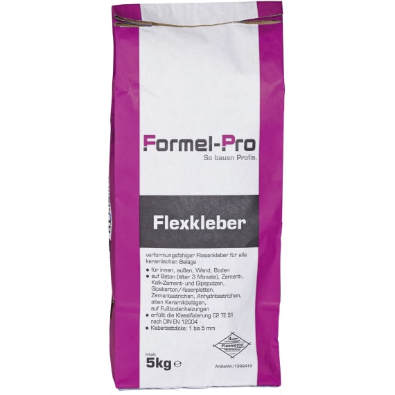 Formel Pro Flexkleber 5 Kg Flexkleber Fliesenkleber