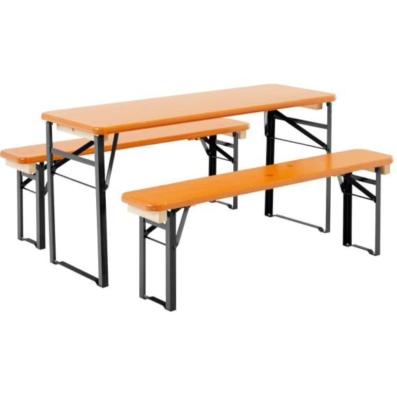 ruku kleine bierzeltgarnitur bambini 3 tlg 110 cm mit 40 cm breitem tisch gunstig online kaufen baywa baustoffe
