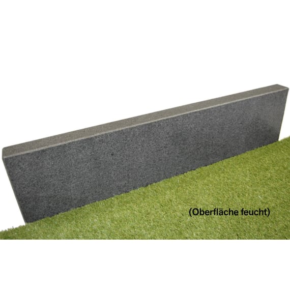 Casafino Granit Bordstein Gesagt Dunkelgrau 100 X 6 X 25 Cm Stk