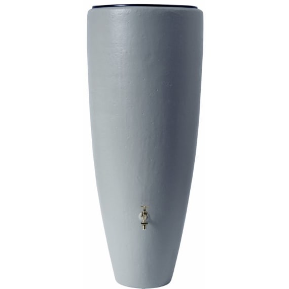 Graf Wasserbehalter 2in1 300 L Zinkgrau Regenwasserspeicher