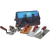 Marshalltown Betonwerkzeug-Set mit Nylon Werkzeugtasche, Maße: 508x216x343 mm