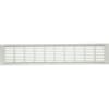 Upmann Lüftungsblech 400 x 80 mm silver