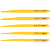 DeWalt Holzsäbelsägeblätter BI–Metall 305 mm, 5 St.