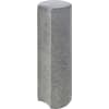 Diephaus Mini-Palisade Beton grau 11 x 11 x 40 cm, Stk.