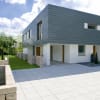 Diephaus Terrassenplatte Beton Greyline mit Fase grau, 40x40x4 cm