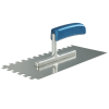 Triuso Glättekelle 280 x 130 mm Blatt Edelstahl Zahnung 10 mm