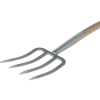 SHW Spatengabel  mit T-Stiel, 4 Zinken