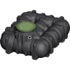 Graf Regenwasser-Flachtank Platin  5.000 l
