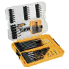 DEWALT 57-tlg. Bit- & Holzbohrer-Set im TOUGHCASE, DT70758