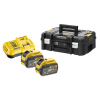 DEWALT XR FLEXVOLT Akku-Starter-Set, 216 Wh (Inhalt: 2 x DCB548, 1 x DCB118), DCB118Y2T