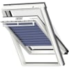 VELUX Vorteils-Set FOP (Markise + Wabenplissee) C02 1156S nachtblau/schwarz, Schiene alu 55x78cm