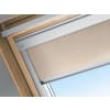 VELUX Dachfenster Rollo Verdunkelungsrollo Classic DBL C02 4230 beige, Schiene alu 55x78cm