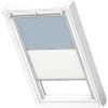 VELUX Dachfenster Rollo Verdunkelungsrollo Duo DFD FK06 4576S himmelblau/weiß, Schiene alu 66x118cm
