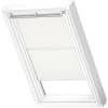 VELUX Dachfenster Rollo Verdunkelungsrollo Duo DFD S10 1025SWL weiß/weiß, Schiene weiß 114x160cm