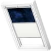 VELUX Dachfenster Rollo Verdunkelungsrollo Duo DFD C02 4653S Kids Universum, Schiene alu 55x78cm
