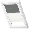 VELUX Dachfenster Rollo Verdunkelungsrollo Duo DFD S04 4665SWL Kids Mobile, Schiene weiß 114x98cm
