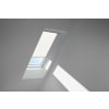 VELUX Dachfenster Rollo Verdunkelungsrollo DG 021 1025S weiß, Schiene alu 55x84cm