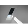 VELUX Dachfenster Rollo Verdunkelungsrollo DKL Y85 3009S schwarz, Schiene alu 113x124cm