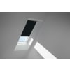 VELUX Dachfenster Rollo Verdunkelungsrollo DKL S06 3009SWL schwarz, Schiene weiß 114x118cm