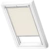 VELUX Dachfenster Rollo Verdunkelungsrollo DKL S06 1085S hellbeige, Schiene alu 114x118cm