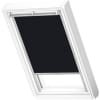 VELUX Dachfenster Rollo Verdunkelungsrollo DKL Y85 3009S schwarz, Schiene alu 113x124cm